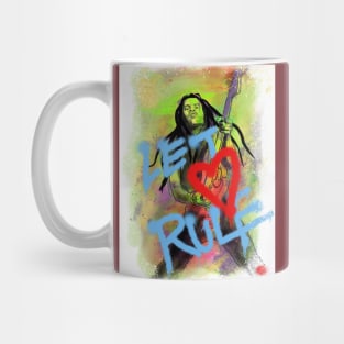 LET LOVE RULE Mug